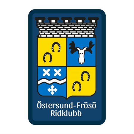 ÖFRK vävt märke 47x70 mm